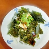 海苔バターごはん